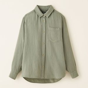 Roots Isla Cotton Gauze Shirt (taupe)